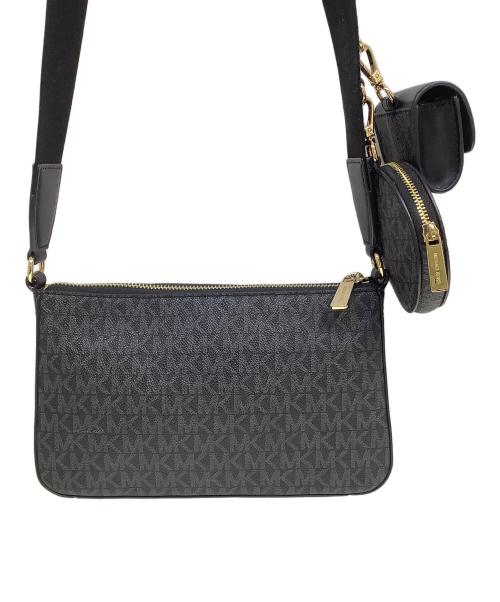 MICHAEL KORS（マイケル・コース）MICHAEL KORS (マイケル・コース) ショルダーバッグ ブラックの古着・服飾アイテム