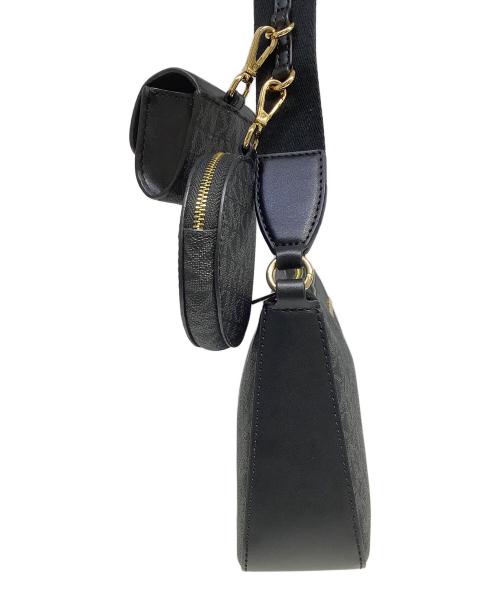 MICHAEL KORS（マイケル・コース）MICHAEL KORS (マイケル・コース) ショルダーバッグ ブラックの古着・服飾アイテム