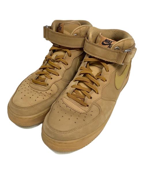 NIKE（ナイキ）NIKE (ナイキ) ハイカットスニーカー ベージュ サイズ:27.5cmの古着・服飾アイテム