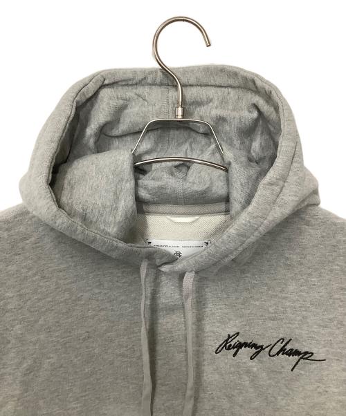REIGNING CHAMP（レイニングチャンプ）REIGNING CHAMP (レイニングチャンプ) プルオーバーパーカー グレー サイズ:Sの古着・服飾アイテム