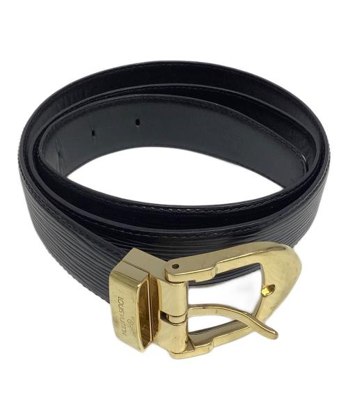 LOUIS VUITTON（ルイ ヴィトン）LOUIS VUITTON (ルイ ヴィトン) サンチュールクラシックベルト ブラック サイズ:44/110の古着・服飾アイテム