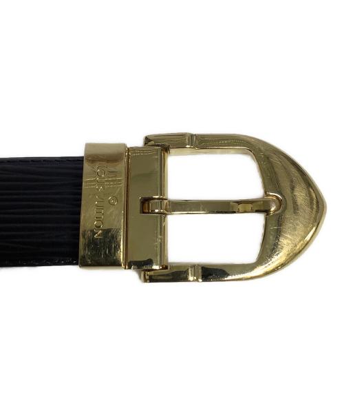 LOUIS VUITTON（ルイ ヴィトン）LOUIS VUITTON (ルイ ヴィトン) サンチュールクラシックベルト ブラック サイズ:44/110の古着・服飾アイテム