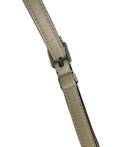 MONCLER（モンクレール）MONCLER (モンクレール) ドリップショルダーバッグ ブラック×ベージュの古着・服飾アイテム