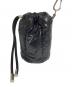 MONCLER (モンクレール) ドリップショルダーバッグ ブラック×ベージュ：15000円