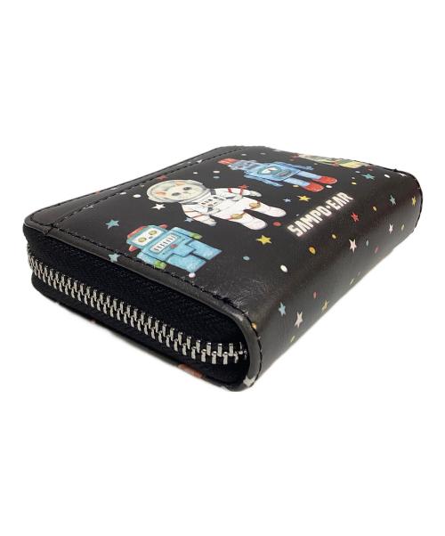 sampo（サンポ）sampo (サンポ) ear PAPILLONNER (イアパピヨネ) カードケース ブラックの古着・服飾アイテム