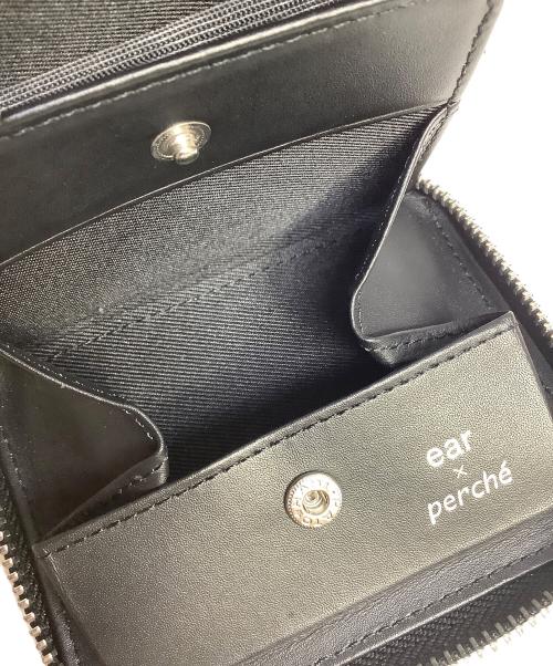 sampo（サンポ）sampo (サンポ) ear PAPILLONNER (イアパピヨネ) カードケース ブラックの古着・服飾アイテム