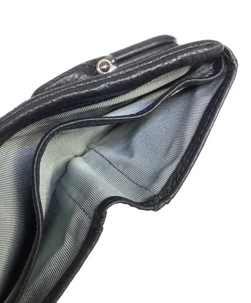 EAR（イア）EAR (イア) がま口財布 ブラックの古着・服飾アイテム