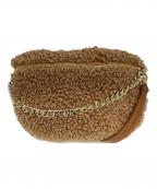 AULENTTIオウレンティ）の古着「ボアショルダーバッグ」｜ブラウン