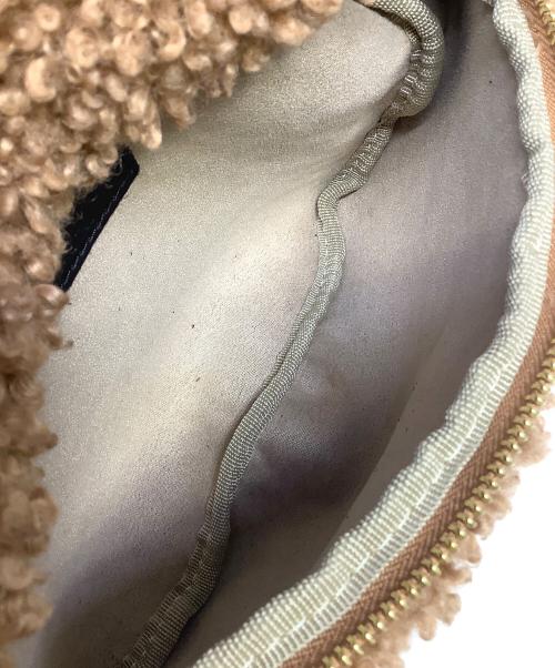 AULENTTI（オウレンティ）AULENTTI (オウレンティ) ボアショルダーバッグ ブラウンの古着・服飾アイテム