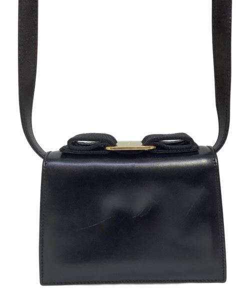 Salvatore Ferragamo（サルヴァトーレ フェラガモ）Salvatore Ferragamo (サルヴァトーレ フェラガモ) ショルダーバッグ ブラックの古着・服飾アイテム