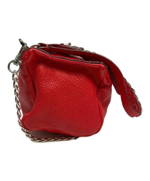 GIVENCHY（ジバンシィ）GIVENCHY (ジバンシィ) チェーンショルダーバッグ レッドの古着・服飾アイテム