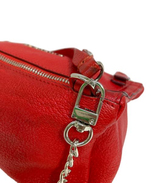 GIVENCHY（ジバンシィ）GIVENCHY (ジバンシィ) チェーンショルダーバッグ レッドの古着・服飾アイテム