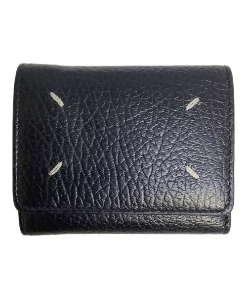 Maison Margiela（メゾンマルジェラ）Maison Margiela (メゾンマルジェラ) コンパクトウォレット ブラック サイズ:UNIの古着・服飾アイテム