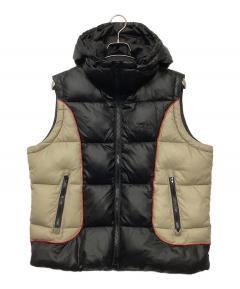 中古・古着通販】DIESEL (ディーゼル) レザーベスト ブラック サイズ:L