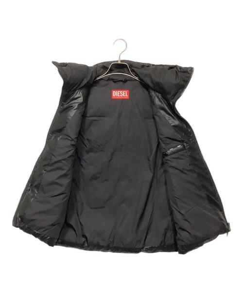 DIESEL（ディーゼル）DIESEL (ディーゼル) ナイロンベスト ブラック サイズ:44の古着・服飾アイテム