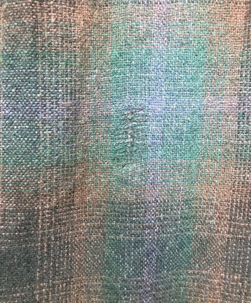 single needle（シングルニードルズ）single needle (シングルニードルズ) 長袖シャツ グリーン サイズ:15 1/2-33の古着・服飾アイテム