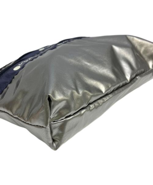 LeSportsac（レスポートサック）LeSportsac (レスポートサック) ショルダーバッグ ネイビー×シルバーの古着・服飾アイテム