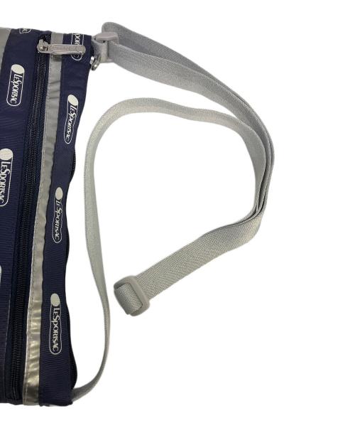 LeSportsac（レスポートサック）LeSportsac (レスポートサック) ショルダーバッグ ネイビー×シルバーの古着・服飾アイテム