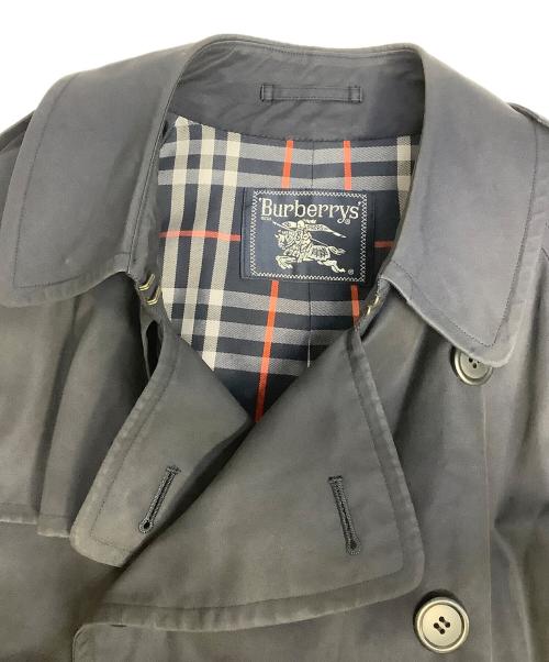 Burberry's（バーバリー）Burberry's (バーバリー) トレンチコート ネイビー サイズ:94の古着・服飾アイテム