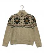 POLO RALPH LAURENポロ・ラルフローレン）の古着「厚手ニット」｜ベージュ