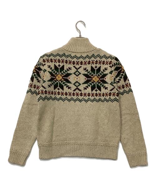 POLO RALPH LAUREN（ポロ・ラルフローレン）POLO RALPH LAUREN (ポロ・ラルフローレン) 厚手ニット ベージュ サイズ:S/Pの古着・服飾アイテム