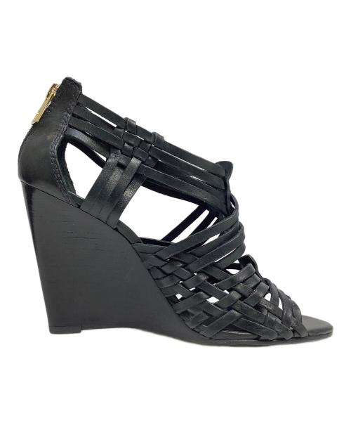 TORY BURCH（トリーバーチ）TORY BURCH (トリーバーチ) ヒールパンプス ブラック サイズ:7 1/2の古着・服飾アイテム