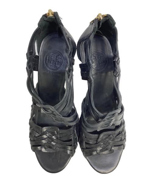 TORY BURCH（トリーバーチ）TORY BURCH (トリーバーチ) ヒールパンプス ブラック サイズ:7 1/2の古着・服飾アイテム
