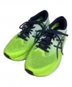 asicsアシックス）の古着「ランニングシューズ」｜グリーン