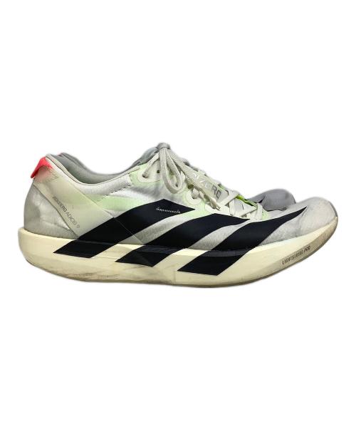 adidas（アディダス）adidas (アディダス) ランニングシューズ ホワイト×ブラック サイズ:26.5cmの古着・服飾アイテム