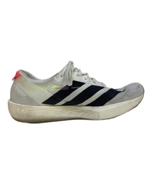 adidas（アディダス）adidas (アディダス) ランニングシューズ ホワイト×ブラック サイズ:26.5cmの古着・服飾アイテム