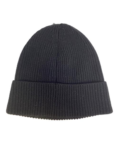 Y-3（ワイスリー）Y-3 (ワイスリー) ニット帽 ブラック サイズ:OSFA W/46cmの古着・服飾アイテム