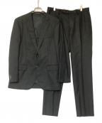 green label relaxingグリーンレーベルリラクシング）の古着「2Bセットアップスーツ」｜ブラック