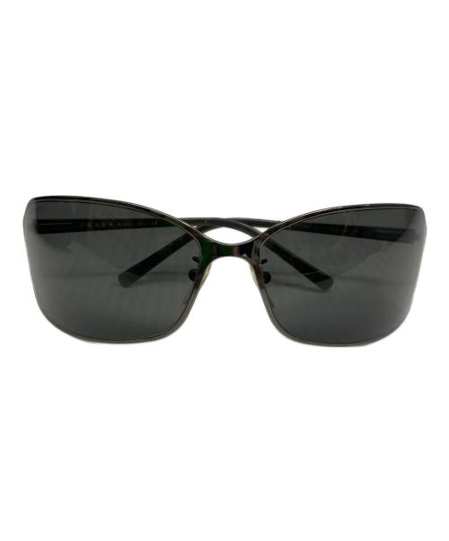 PRADA（プラダ）PRADA (プラダ) サングラス ブラック サイズ:69□15の古着・服飾アイテム