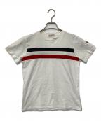 MONCLERモンクレール）の古着「半袖カットソー」｜ホワイト