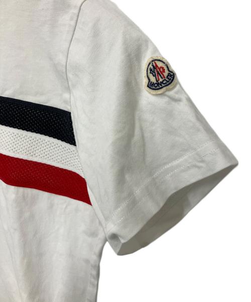 MONCLER（モンクレール）MONCLER (モンクレール) 半袖カットソー ホワイト サイズ:152の古着・服飾アイテム