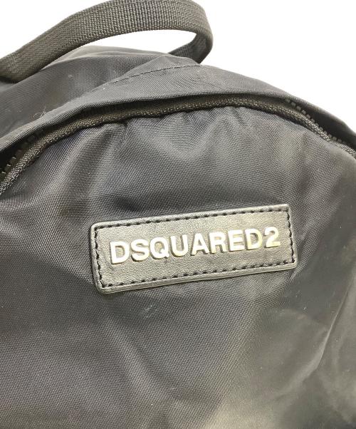 DSQUARED2（ディースクエアード）DSQUARED2 (ディースクエアード) リュック ブラックの古着・服飾アイテム