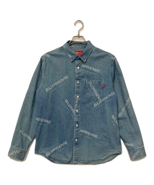 SUPREME（シュプリーム）SUPREME (シュプリーム) 長袖シャツ インディゴ サイズ:Mの古着・服飾アイテム