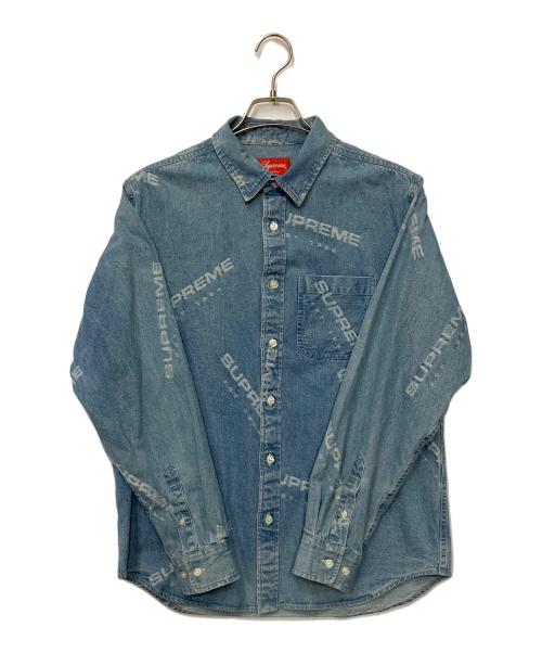SUPREME（シュプリーム）SUPREME (シュプリーム) 長袖シャツ インディゴ サイズ:Mの古着・服飾アイテム