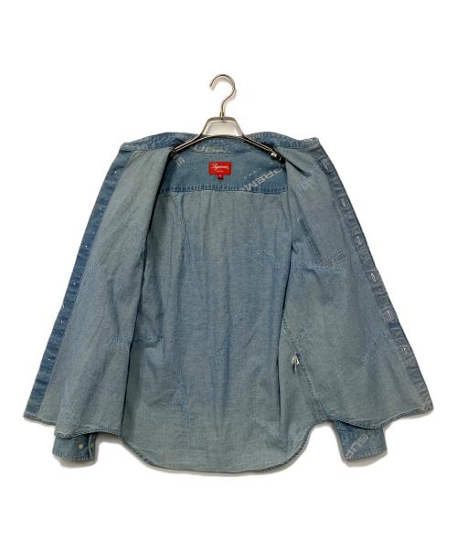 SUPREME（シュプリーム）SUPREME (シュプリーム) 長袖シャツ インディゴ サイズ:Mの古着・服飾アイテム