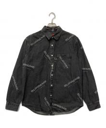 SUPREME（シュプリーム）の古着「長袖シャツ」｜ブラック