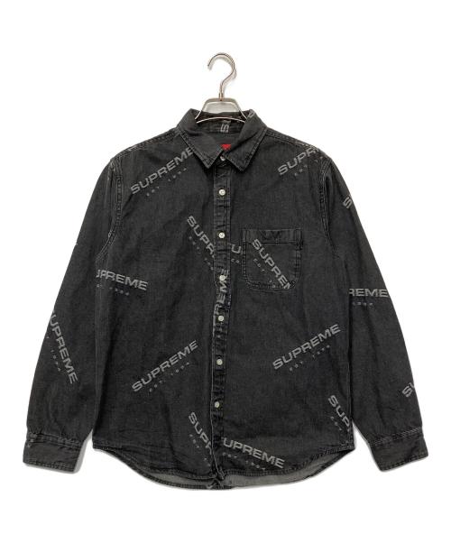 SUPREME（シュプリーム）SUPREME (シュプリーム) 長袖シャツ ブラック サイズ:Mの古着・服飾アイテム