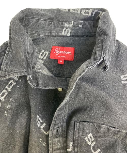 SUPREME（シュプリーム）SUPREME (シュプリーム) 長袖シャツ ブラック サイズ:Mの古着・服飾アイテム