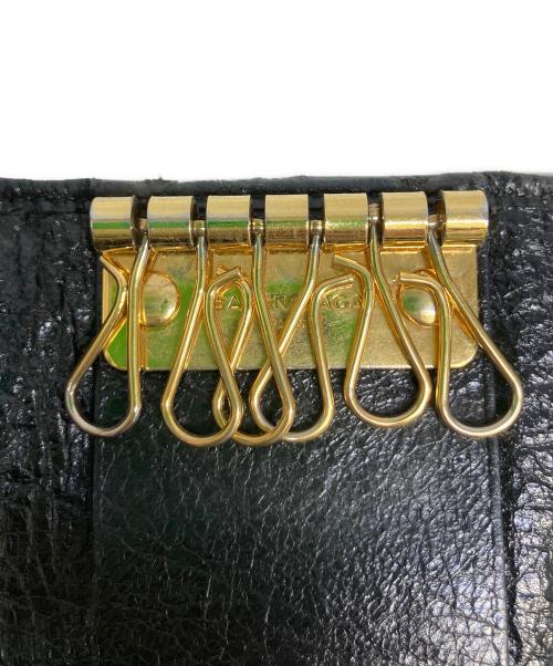 BALENCIAGA（バレンシアガ）BALENCIAGA (バレンシアガ) 6連キーケース ブラックの古着・服飾アイテム