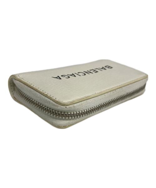 BALENCIAGA（バレンシアガ）BALENCIAGA (バレンシアガ) コインケース ホワイトの古着・服飾アイテム