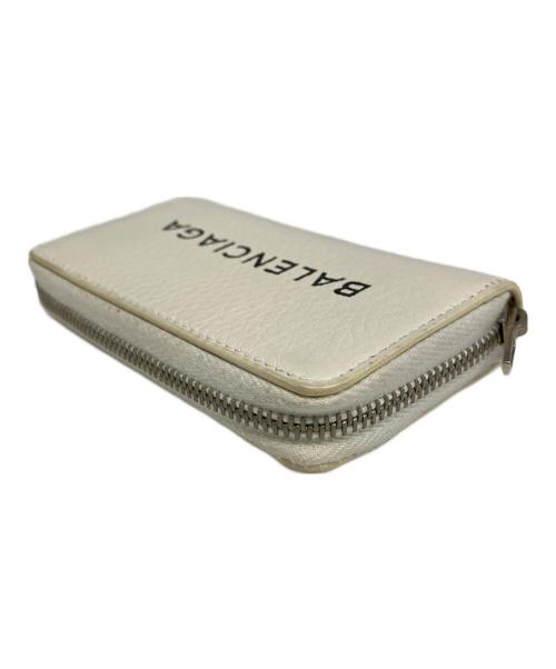 BALENCIAGA（バレンシアガ）BALENCIAGA (バレンシアガ) コインケース ホワイトの古着・服飾アイテム