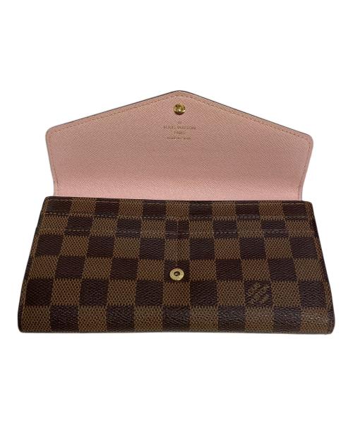 LOUIS VUITTON（ルイ ヴィトン）LOUIS VUITTON (ルイ ヴィトン) ポルトフォイユ・サラ ブラウンの古着・服飾アイテム