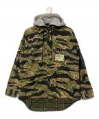 DIESELディーゼル）の古着「ミリタリージャケット」｜カーキ