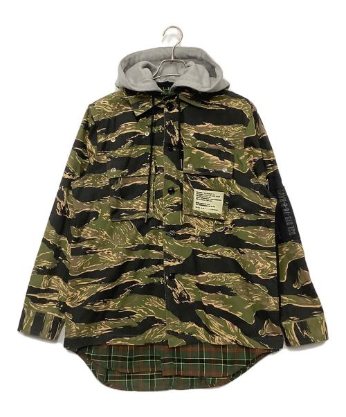 DIESEL（ディーゼル）DIESEL (ディーゼル) ミリタリージャケット カーキ サイズ:Mの古着・服飾アイテム