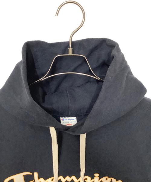 Champion（チャンピオン）Champion (チャンピオン) プルオーバーパーカー ネイビー サイズ:Lの古着・服飾アイテム