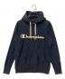 Champion（チャンピオン）の古着「プルオーバーパーカー」｜ネイビー